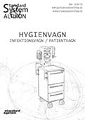 Hygienvagn - Patientvagn ritning