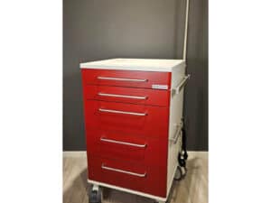 Akutvagn V40 med droppstativ - Utförsäljning (Nr. 15)